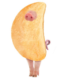 Wildchips, Schweinebrot und Gelatine